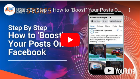 How To “Boost” Your Posts On Facebook