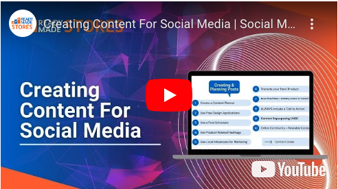 Creating Content For Social Media | Social Media Marketing
