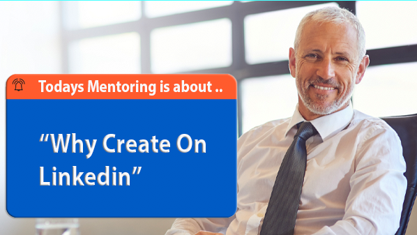 Why Create On Linkedin