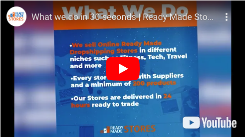 What We Do In 30 Seconds | Ready Made Stores